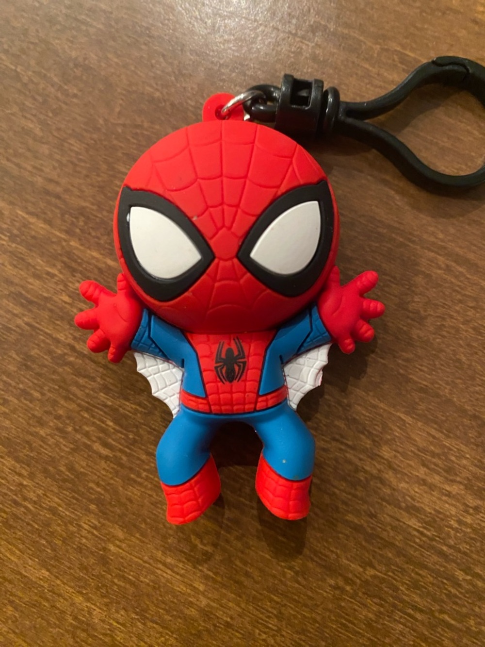 Marvel Spider Man Rubber Bag Clip